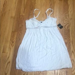 Brand new cotton and lace nightgown